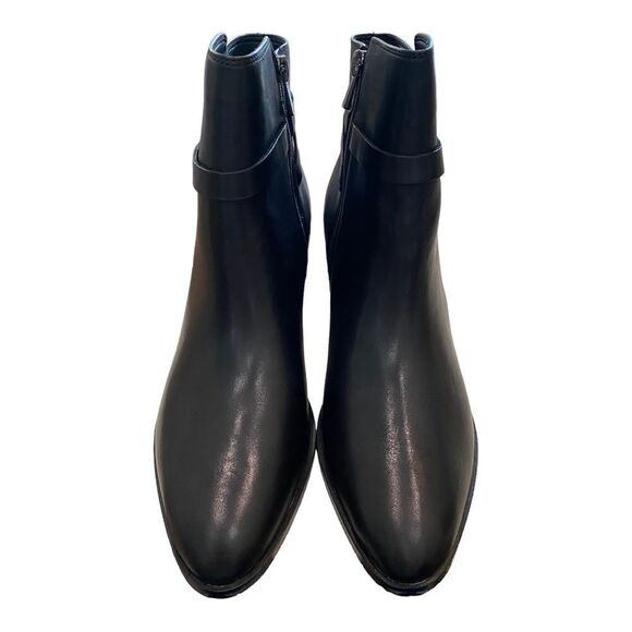 CLARKS  Poise Freya  Women's Black Leather Ankle Boots Booties NEW 10 - Picture 4 of 6